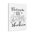 thumbnail image 2 of Scripture Walls Psalm 62:1-2 Not Be Shaken Bible Verse Canvas Christian Wall Art Ready to Hang Unframed, 2 of 18