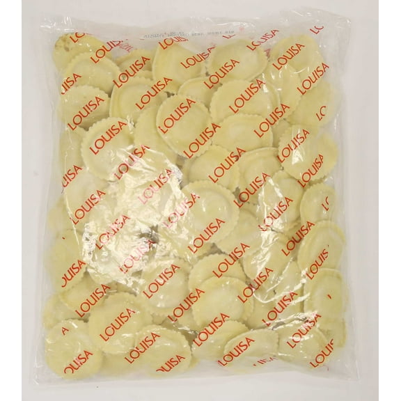 Louisa Classic Large Round 4 Cheese Ravioli, 5 Pound -- 2 per case