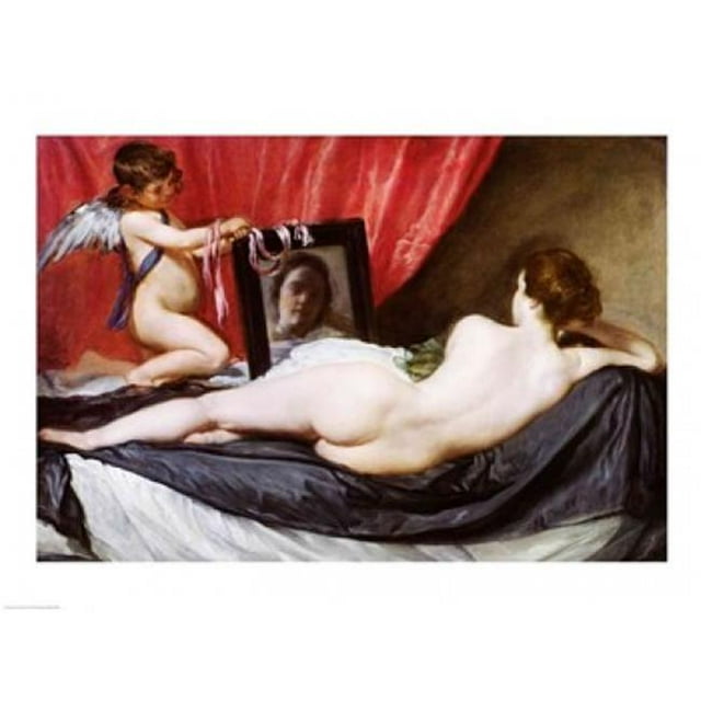 The Rokeby Venus Affiche Imprimée par Diego Velazquéz - 24 x 18 Po.
