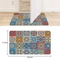 thumbnail image 6 of Boho Retro Brown Diamond Pattern (7) Welcome Doormat for Indoor/Outdoor Entrance Boho Retro Brown Diamond Pattern (7) Decoration Door Mat Kitchen Door Mat Bedroom Doormat 17x30 Inch, 6 of 6