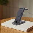 thumbnail image 6 of AZXY Wireless Charging Station,Charging Station for Multiple Devices,Wireless Charger,Desk Magnetic Fast 3 in 1 Folding Charger Compatible for Smart Watch Phone Apple Android Iphone Samsung Devices, 6 of 8