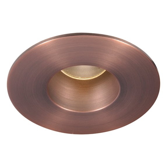 WAC Lighting Tesla High Output LED Recessed Open Reflector Round Trim 4000K Copper Bronze
