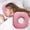 Pink, variant on Ear Piercing Pillow for Side Sleepers with an Ear Hole for CNH and Ear Pain Ear Inflammation Pressure Sores, Cotton O-Shaped Side Sleeping Pillow, Ear Guard Pillow