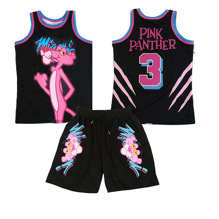 pink panther jersey short