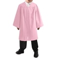 thumbnail image 2 of JAKANYQ Robe de Graduation Préscolaire pour Enfants Garçons Filles Taille Enfant Rose 4-5 Ans, 2 of 3