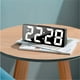 thumbnail image 4 of Reloj Digital LED Despertador, Reloj Electrónico de Escritorio con Pantalla de Temperatura, Brillo Ajustable, 12/24 Horas, ., 4 of 5