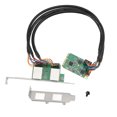 thumbnail image 1 of Tarjeta Mini PCIE Gigabit Ethernet Ticfox 10 100 1000Mbps 2 puertos, 1 of 14