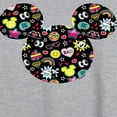 thumbnail image 3 of Mickey & Friends - Mickey And Minnie Doodles - Juniors Ideal Flowy Muscle T-Shirt, 3 of 5