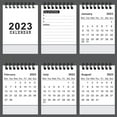 thumbnail image 4 of Toystoory Año 2022-2023, calendario de septiembre a diciembre, papel escolar para dormitorio, calendario mensual, planificador de mesa, Bloc de notas, Decoración del hogar Blanco Toystoory HA065394-02, 4 of 6