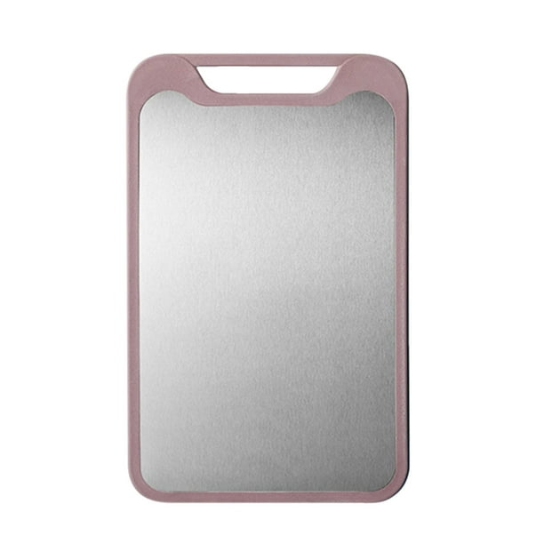 Tabla De Cortar De Acero Inoxidable, Tabla De Picar De Cocina, Superficie Apta Para Alimentos, Ideal Para Cortar Carne, Frutas Y Verduras, Apta Para Lavavajillas, Diseño Para Colgar