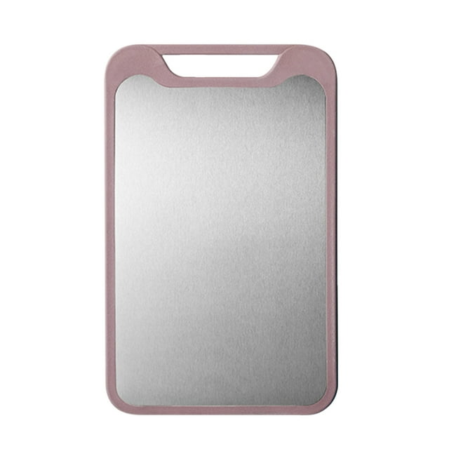 Clearance! Titanium Cutting Board - Stainless Steel Cutting Board For Kitchen 304 Chopping Board Food-Grade For Meat Fruit Vegetables Dishwasher Safe Can Be Hung Sales Online Shopping Deals #84