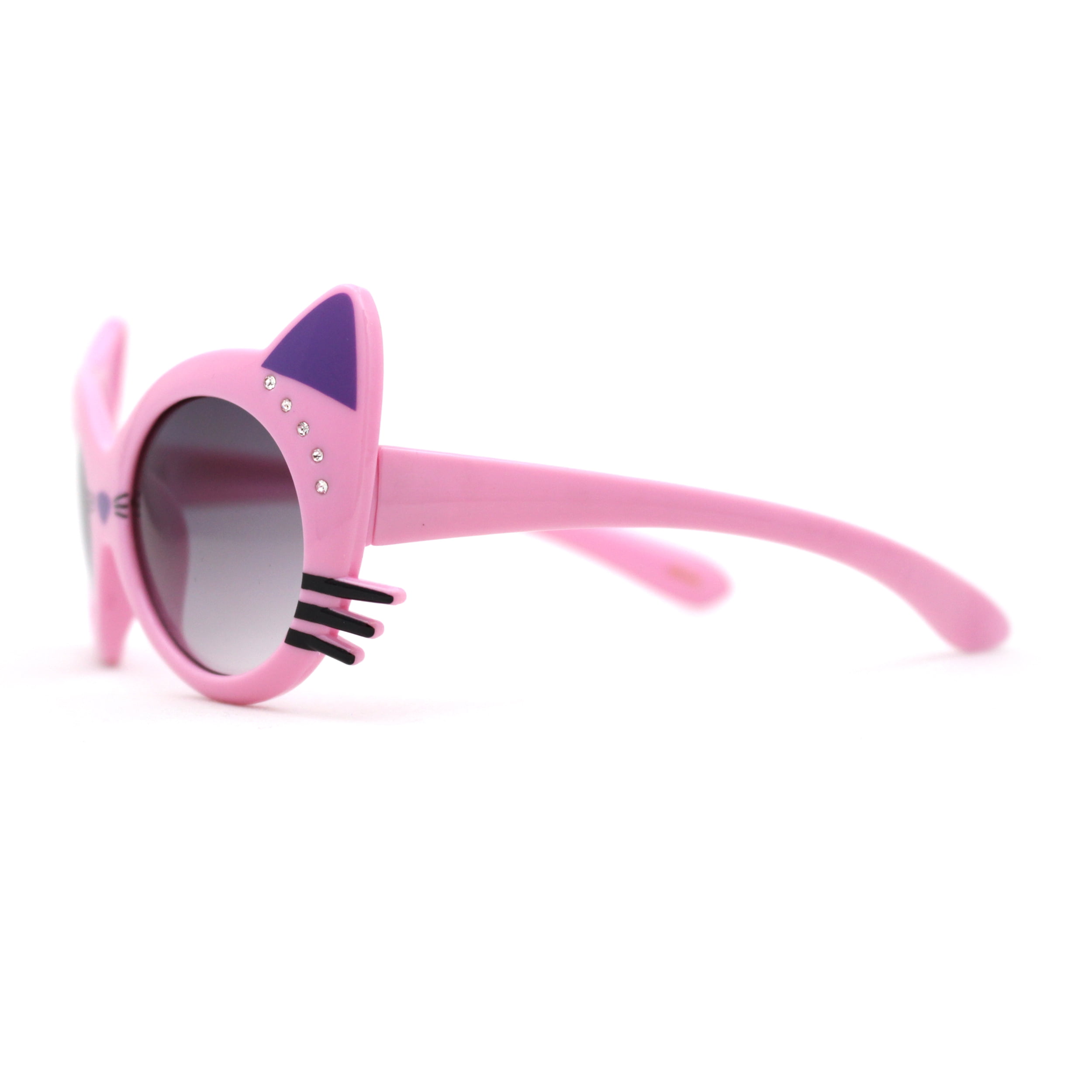 Wilker Cat Eye Pink Full-Frame Plastic Sunglasses