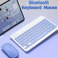 thumbnail image 2 of Slim Rechargeable Bluetooth Keyboard and Mouse Set for Laptop USB 2.4G Wireless Keyboard and Mouse Combo, 2 of 10