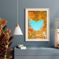 thumbnail image 6 of Dreamtimes Poster Prints Wall Paper Art Decor Autumn forest orange 24x36 inch Photo Picture Poster for Home Bedroom Living Room Kitchen, 6 of 7