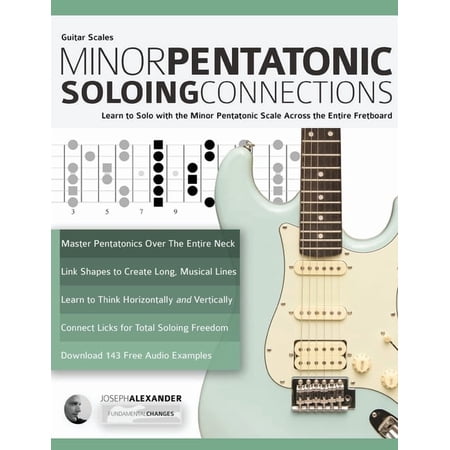 Minor Pentatonic Scales for Guitar Guitar Scales: Minor Pentatonic Soloing Connections: Learn to Solo with the Minor Pentatonic Scale Across the Entire Fre Book 1 (Paperback)