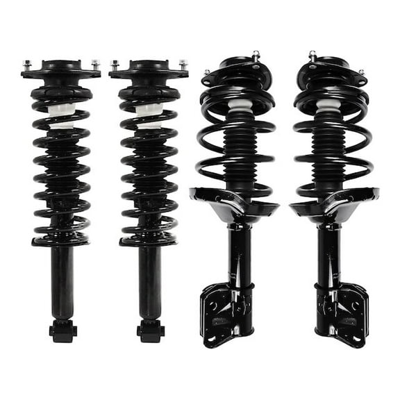 Front and Rear Strut Assembly Set - Compatible with 2009 - 2013 Subaru Forester Naturally Aspirated 2010 2011 2012