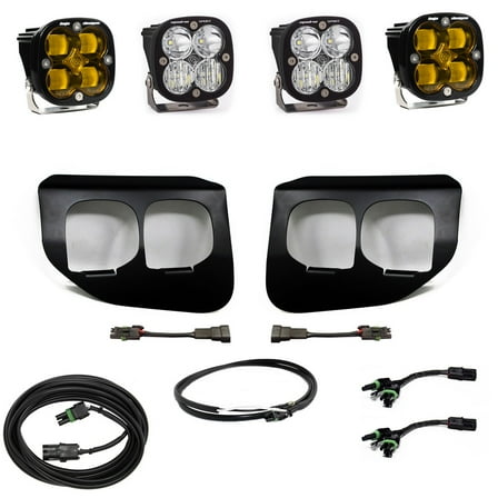 Baja Design 447739UP Fog Lights FPK Amber SAE/Sport DC For 20-22 Ford Super Duty Fits select: 2020-2022 FORD F250, 2020-2022 FORD F350