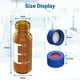 thumbnail image 4 of Paquete de 100 Viales para Muestreador AutomáTico de 2 Ml: Viales para HPLC 9-425 Viales áMbar con Tapones de Rosca Azules, Tabiques Rojos y Blancos, 4 of 5