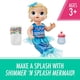 thumbnail image 3 of Muñeca Baby Alive Shimmer 'n Splash con pelo BLD, 3 of 7