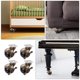 thumbnail image 5 of 4 ruedas universales para banco de trabajo, estilo retro, para muebles., 5 of 8