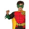 thumbnail image 2 of DC Comics Deluxe Muscle Robin Boy's Costume, 2 of 4