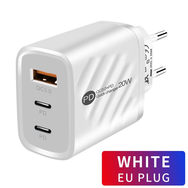 Cargador de carga rápida PD 20W, cargador Usb C para Xiaomi 12 Pro, cargador de teléfono móvil para Iphone 12 13 Pro QC 3,0, adaptador para teléfonos móviles Tan Jianjun unisex