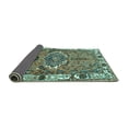 thumbnail image 2 of Ahgly Company Indoor Rectangle Persian Turquoise Blue Traditional Area Rugs, 7' x 10', 2 of 4