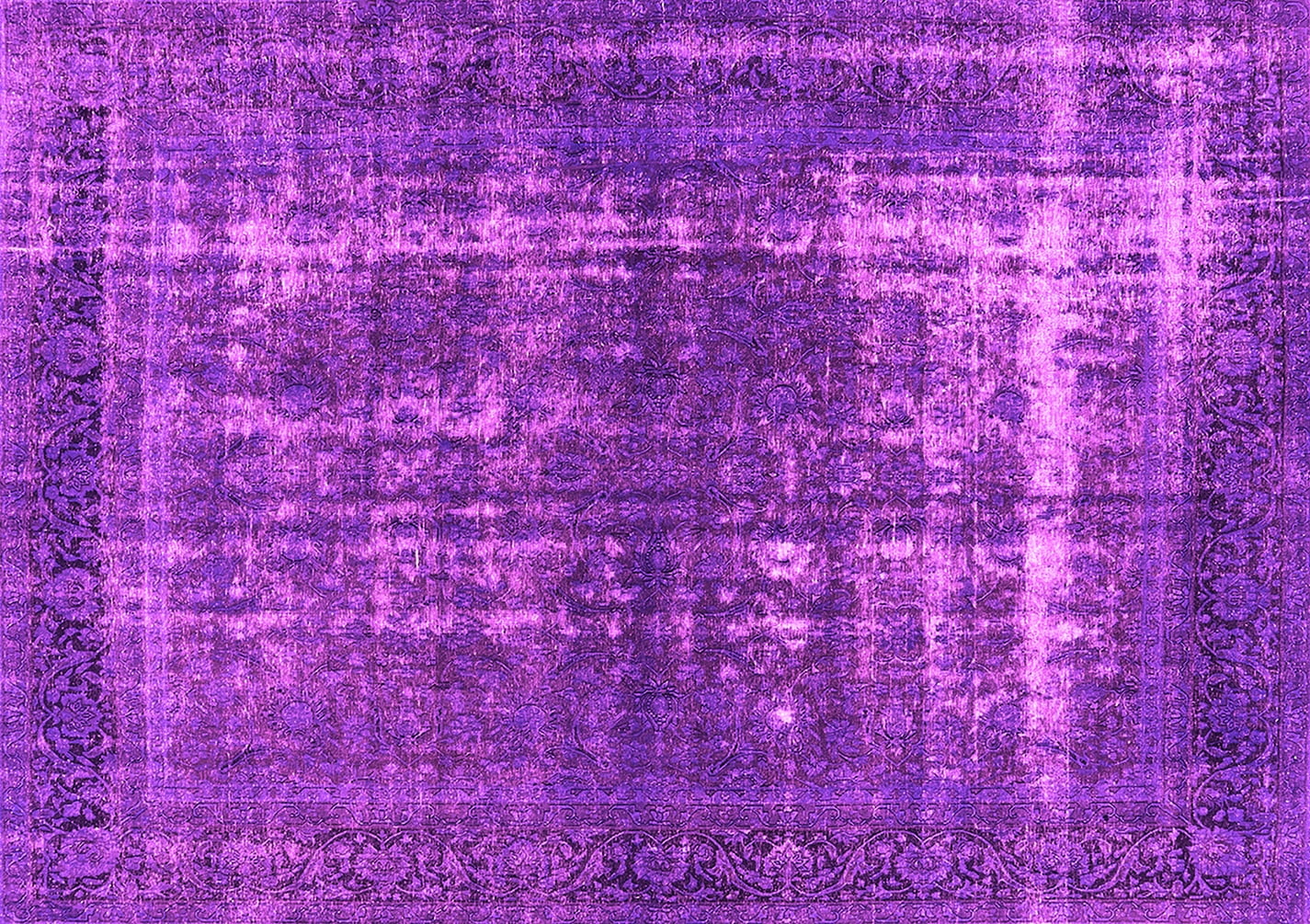 Ahgly Company Indoor Rectangle Persian Pink Bohemian Area Rugs, 2' x 5