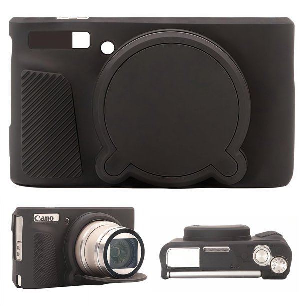 Funda de cámara SZHSYJY para Canon PowerShot SX740/ SX730 negra