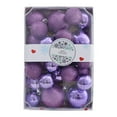 thumbnail image 1 of HUANBAI Clear Glitter Hanging Shatterproof Baubles For Home, 1 of 5