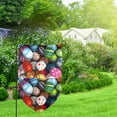 thumbnail image 2 of Wukai Easter Egg Print Garden Flag 12.5x18 Inch Double Sided Sun-resistant Rain-resistant, Wrinkle-resistant Colorfast(Only Flag), 2 of 7