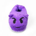thumbnail image 1 of Hicooer COMFYHOME Cute Poop Shape Plush Slippers for Cozy Comfort - Funny Indoor Shoes for Men and Women Purple, 1 of 6
