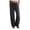 Black, variant on Duqingm Loose Pants for Women Womens Striped Pants Wide Leg High Waisted Lounge Pajama Pants Cute Casual Trousers with Pockets Pink,M