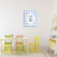thumbnail image 3 of Stupell Industries Eclectic Little Bear Blue Gingham Canvas Art, 16 x 20, by Arlington Prints, 3 of 8