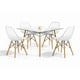 thumbnail image 1 of Set de Comedor Cristal 120 cm Mundo In y 4 Sillas Eames Vento Blanco, 1 of 9