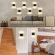 thumbnail image 4 of Luces de pared regulables y recargables KEWITY 2 uds Blanco, 4 of 5