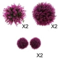 thumbnail image 1 of 6 Piezas Topiary Ball Decorativo Jardín Pantalones Decoración para Gloria  Bola de Topiario, 1 of 9