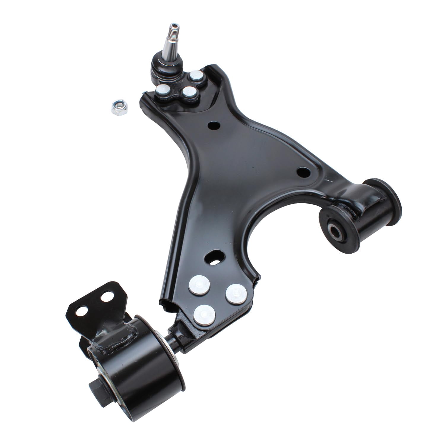 Detroit Axle - Front Right Lower Control Arm w/ Ball Joint Replacement for Chevy Traverse Buick Enclave GMC Acadia Saturn Outlook Fits select: 2009-2017 CHEVROLET TRAVERSE LT, 2011 BUICK ENCLAVE CX