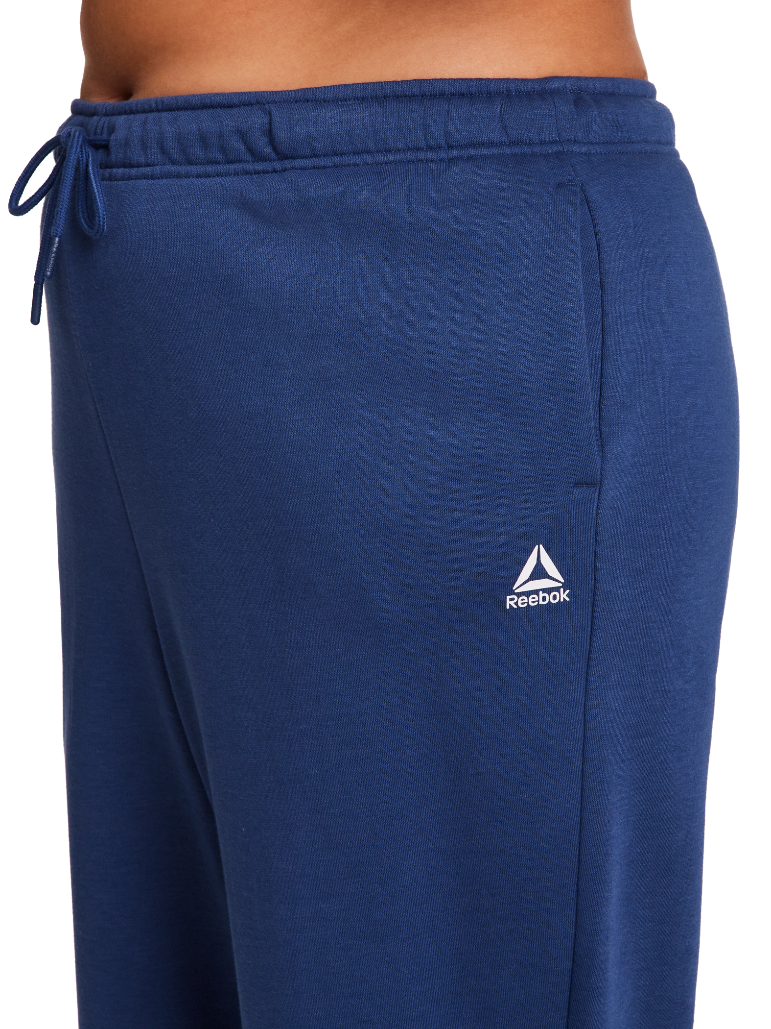Reebok Women's and Women's Plus Sport Core Crewneck and Straight Leg Pant 2-Piece Set, Sizes XS-4X