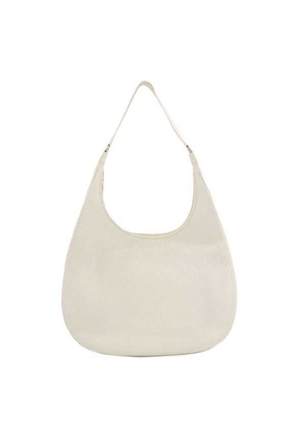 Pre-Owned Hermes Gao One-Shoulder Bag, Silver Hardware, Calfskin, Women's Shoulder Bag
