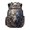 Steampunk Wolf Gear Pattern, variant on Chririnla Galaxy Wolf Face Pattern Kids School Backpack with Durable, Adjustable Padded Straps Soft Padded Straps 17 Inch Book Bag for Travel Casual