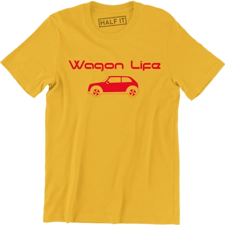Wagon Life - 80s Car Burnout race Hot Men s T-Shirt