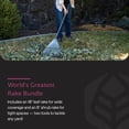 thumbnail image 2 of Yard Butler World’s Greatest Rake Set, ILT-208 - High Quality Garden Rake for Lawncare - Convenient Garden Cleaning Accessory - Lightweight Wooden Handle - Steel Tines - Easy to Maneuver, 2 of 7