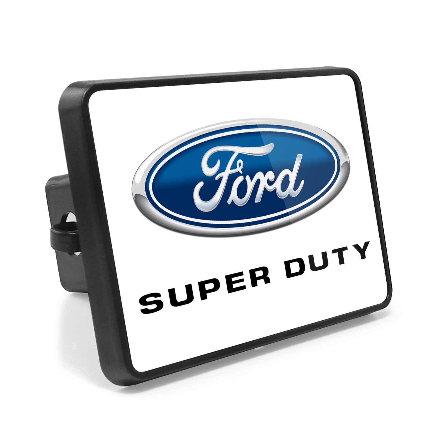 IPick Jeep Trailhawk Tow Hitch Cover - 2 Inch, Billet Aluminum, UV Graphic, Black, Fits Class 3 Hitch