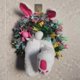 thumbnail image 1 of Conejo de pascua CORONA DE trasero explosión colorida para decoración Colcomx  Guirnalda de conejito de pascua, 1 of 5
