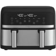 thumbnail image 1 of Bella PRO 4 Quart TriZone Touchscreen Air Fryer with Dual Flex Basket (Stainless Steel) Open Box, 1 of 8