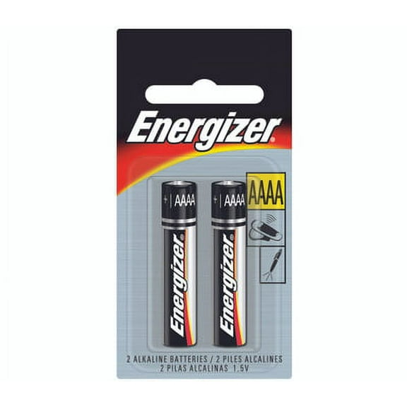 2PC Energizer Energizer E96-BP-2 Aaaa E2 Battery 2 Pack