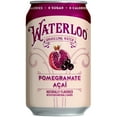 thumbnail image 3 of Waterloo Sparkling Water, Pomegranate Acai, 12 fl oz, 24 Pack Cans, 3 of 7