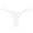 White, variant on yunLCZ Women's Cotton Underwear High Waist Women Embroidered Hollow Butterfly Low Waist Underpants Open Cut Pearl Massage Thong Wasit Hipster Brief Panties for Ladies
