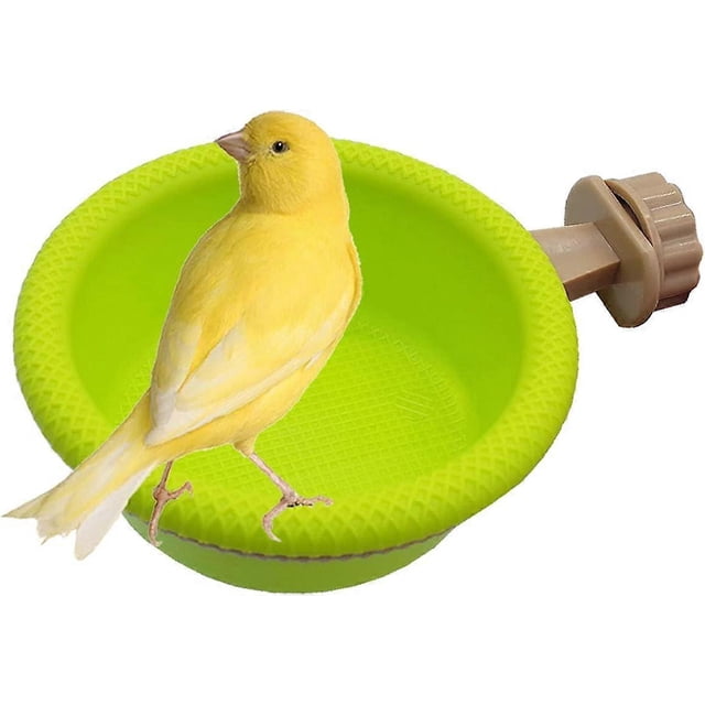Jaula multifunción para pájaros, suministros para loros, bañera para canarios, pinzones, periquitos y perchas.